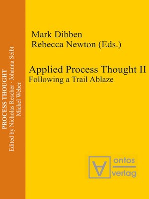 cover image of Applied Process Thought II